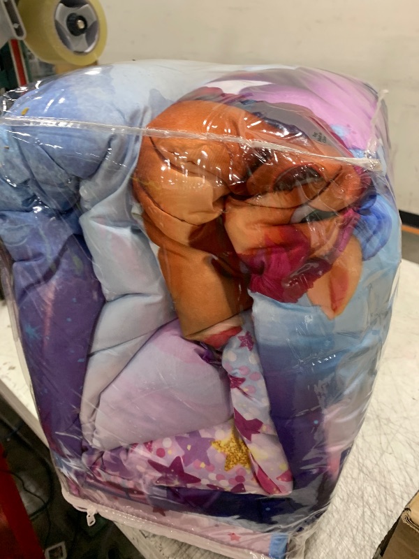 Photo 1 of Franco Kids Bedding Super Soft Microfiber Comforter and Sheet Set, 5 Piece Full Size, My Little Pony