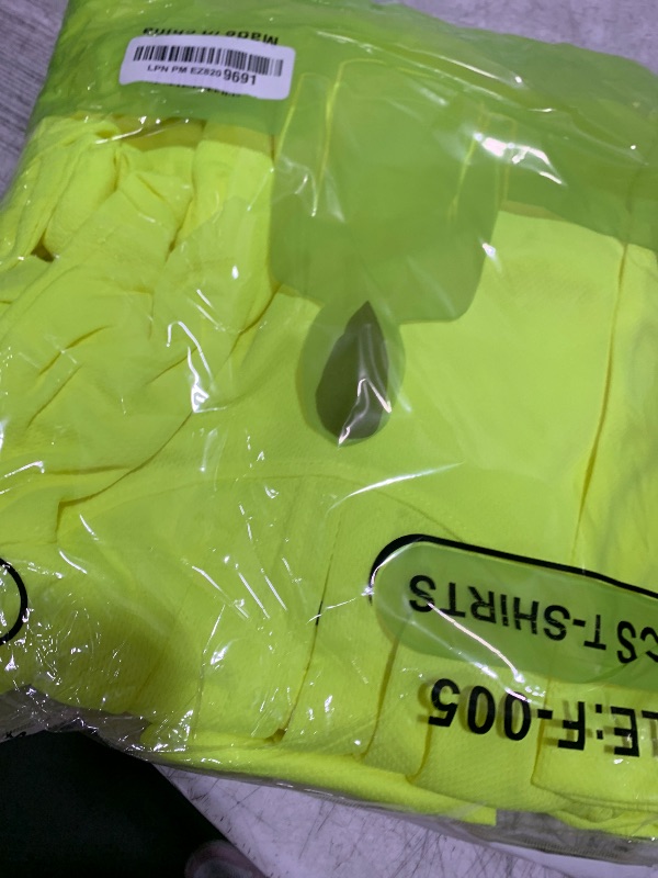 Photo 1 of TZ Promise Men UPF 50+ Sun Protection Breathable Long Sleeve T-Shirts Workout with Hood-4 Pack (US, Alpha, Medium, Regular, Regular, 4 Neon Yellow)