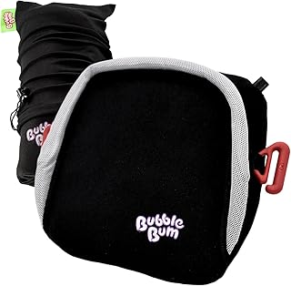 Photo 1 of BubbleBum Inflatable Booster Car Seat – Foldable, Lightweight, Backless Travel Booster Seat for Kids, Portable Carseat for Toddler, Fits 3 Across, Compact for Uber - Ages 4-11 Year Old, - Black
