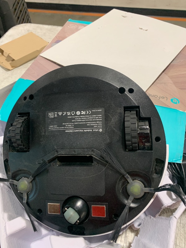 Photo 1 of Lefant Robot Vacuum Cleaner, Strong Suction, 120 Mins Runtime, Slim, Low Noise, Automatic Self-Charging, Wi-Fi/App/Alexa Control, Ideal for Pet Hair Hard Floor and Daily Cleaning, M210