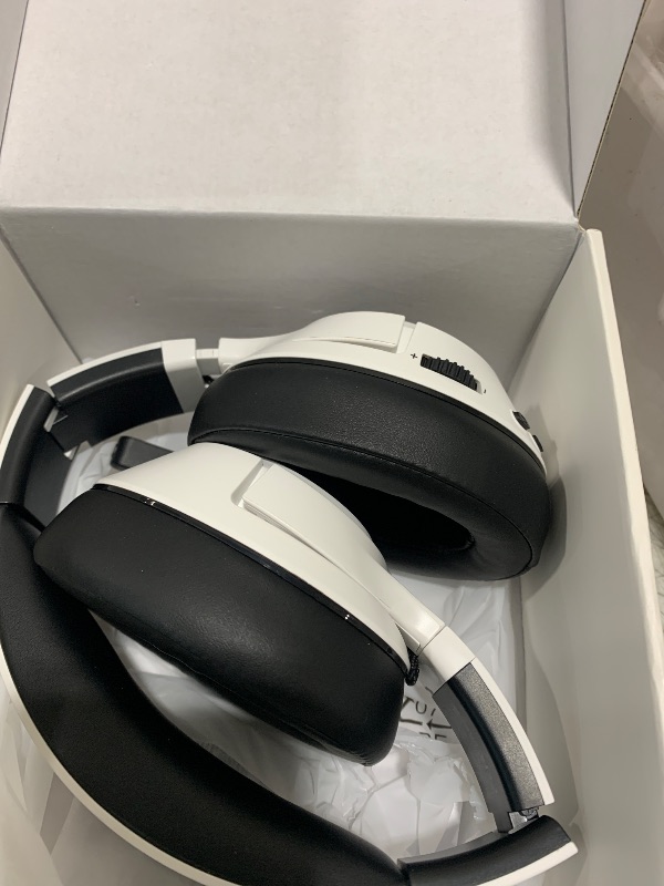 Photo 1 of Wireless Gaming Headset for Nintendo Switch?OLED?Lite,2.4Ghz USB & Type-C? Bluetooth 5.4 Gaming Headphones with Noise Cancelling Microphone, 40Hr Battery, for PS5, PS4, PC, Mac ?White and Black ?