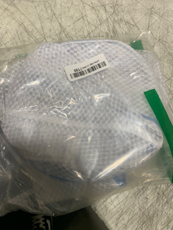 Photo 1 of 2 Pack Shoes Wash Bags,Shoe Washing Machine Bag,shoe laundry bag for washing machine?Honeycomb Mesh Laundry Bags with Zipper for Sneakers,Running Shoes,Sock,Bras,Delicates and Toys?14 in x 7.8 in?