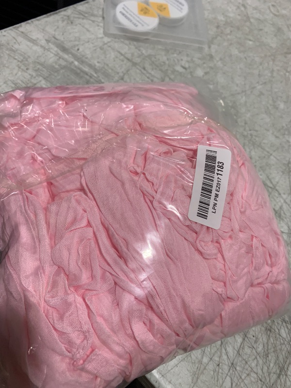 Photo 1 of Wokceer Cheesecloth Table Runner 3Pack 10FT Blushing Pink Christmas Boho Gauze Fall Cheese Cloth Table Runner for Party Easter Rustic Sheer Table Runners for Baby Bridal Shower Wedding