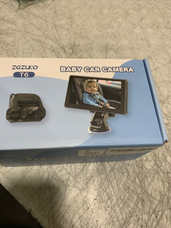 Photo 1 of 7" Touchscreen Baby Car Mirror, Baby Car Camera HD 1440P, View Infant in Rear Facing Seat with 150°Wide Angle, Night Vision, Easy Setup, Fits Most Cars