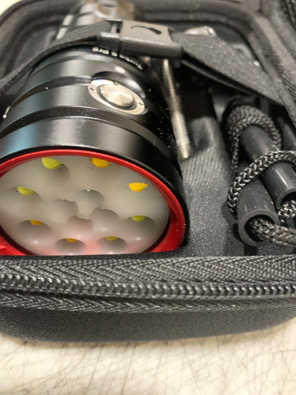 Photo 1 of LetonPower Turbo S Pro Dive Light, 13000Lumens 100m Underwater Video Light,Diving Flashlight,Waterproof Flashlight with Type-C Charging for Professional Under Water Sports