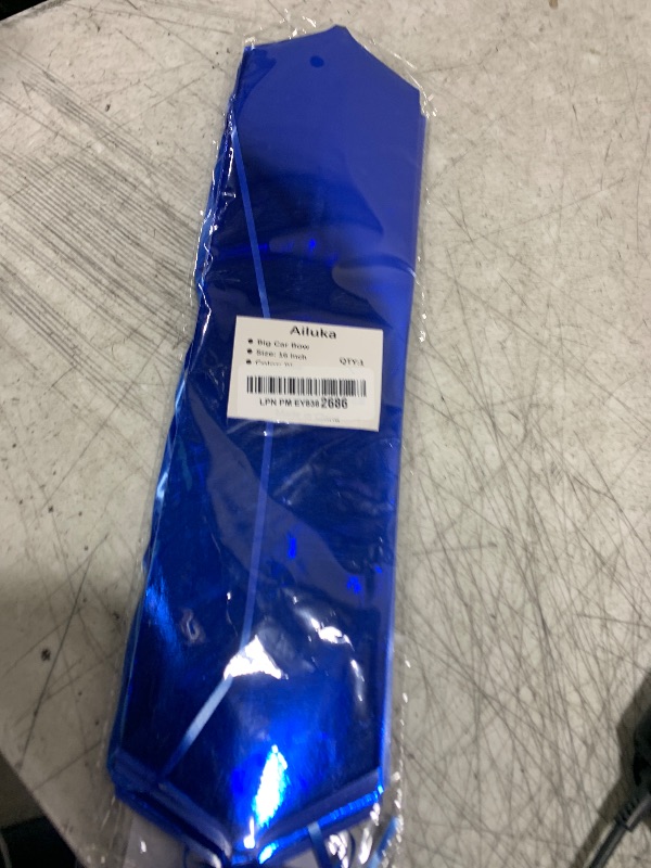Photo 1 of Ailuka Big Car Bow(16 Inch, 1 Pack)- Blue Bow for Presents, appliances, Bikes - Perfect for Christmas, Birthdays, Graduations, Anniversaries, Parties & More