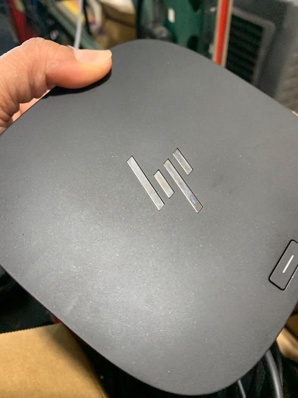 Photo 1 of HP USB-C Dock G5-11-in-1 Adapter for Both USB-C and Thunderbolt-Enabled Laptops, PCs, & Notebooks - Single Cable for Charging, Networking, or Data Transfers - Great for Secure & Remote Management