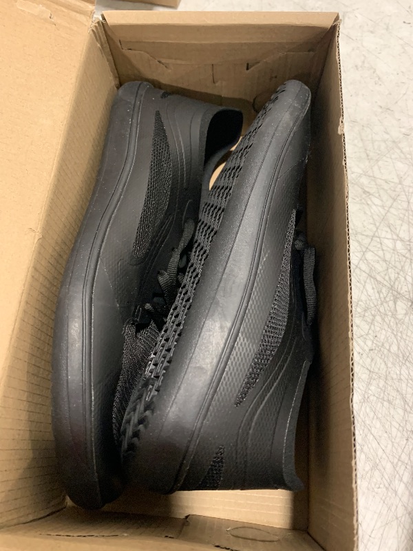 Photo 1 of BibMina Hike Men's Barefoot Shoes Wide Toe Box Footwear, Minimalist Walking with Arch Support Zero Drop Sole for Sneakers Walking grounding Trail Running Black SIZE 24 