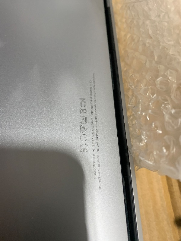 Photo 1 of Apple MacBook Pro with Retina display Touch Bar, 2.9GHz Dual-core Intel Core i5, (13-inches, 8GB Memory, 512GB) - Space Gray (Renewed)