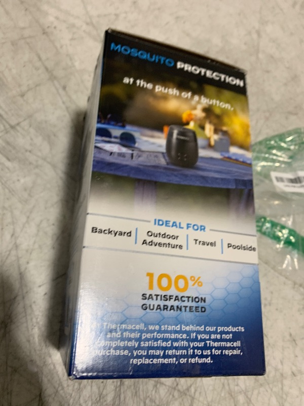 Photo 1 of Thermacell Mosquito Repellent E-Series Rechargeable Repeller; Patio Shield 20’ Mosquito Protection Zone; Includes 36-Hr Repellent Refill; No Flame or Scent; Bug Spray and Bug Zapper Alternative 