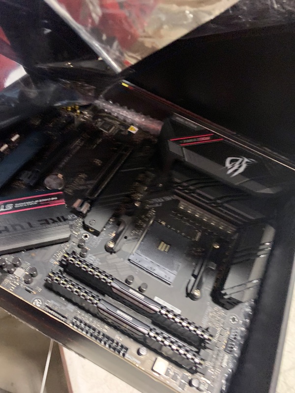 Photo 1 of Asus ROG Strix B550-F Gaming WiFi II AMD AM4 (3rd Gen Ryzen) ATX Motherboard (PCIe 4.0,WiFi 6E, 2.5Gb LAN, BIOS Flashback, HDMI 2.1, Addressable Gen 2 RGB Header and Aura Sync)