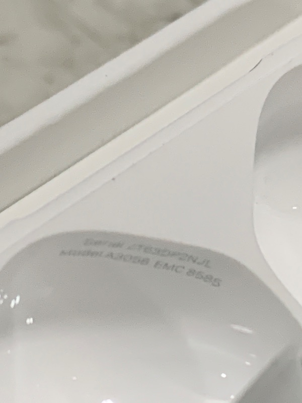 Photo 1 of Apple AirPods 4 Wireless Earbuds, Bluetooth Headphones, Personalized Spatial Audio, Sweat and Water Resistant, USB-C Charging Case, H2 Chip, Up to 30 Hours of Battery Life, Effortless Setup for iPhone