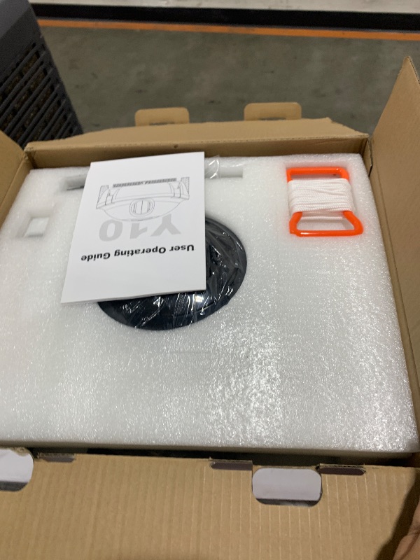 Photo 1 of OUCAXIA Y10 Cordless Robotic Pool Cleaner Automatic Vacuum - 90 Mins Runtime, Powerful Suction, Self-Parking, Lightweight for Above/Inground Pools Up to 65ft/1100 Sq.Ft