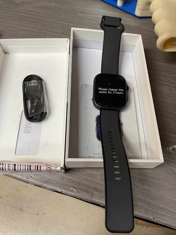 Photo 1 of Smart Watches for Men Women with Blood Pressure Monitor,1.9" HD Full Touch Screen, 24/7 Heart Rate Monitor, SpO2/Sleep Tracker, IP67 Waterproof Smartwatch,123 Sports Fitness Tracker for Android iOS