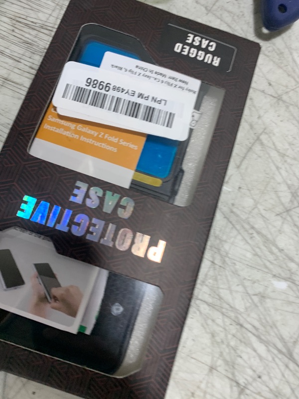 Photo 1 of Ruky for Z Flip 6 Case, Full Body Cover Hard PC Ultra-Thin Anti-Scratches Shockproof, Support Wireless Charging Protective Phone Case for Samsung Galaxy Z Flip 6, Black