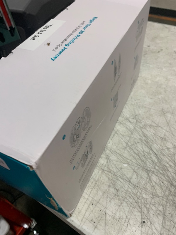 Photo 1 of PETG Filament 1.75mm - 4kg(8.8lbs) SUNLU PETG 3D Printer Filament, Reusable Spool Compatible with Bambulab Refill Filament, 1.75mm Dimensional Accuracy +/- 0.02mm, Blck+Black+White+White Bundle