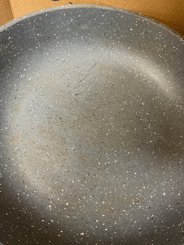 Photo 1 of SENSARTE Nonstick Frying Pan Skillet, Swiss Granite Coating Omelette Pan, Healthy Stone Cookware Chef's Pan, PFOA Free (8/9.5/10/11/12.5 Inch) (10 Inch)