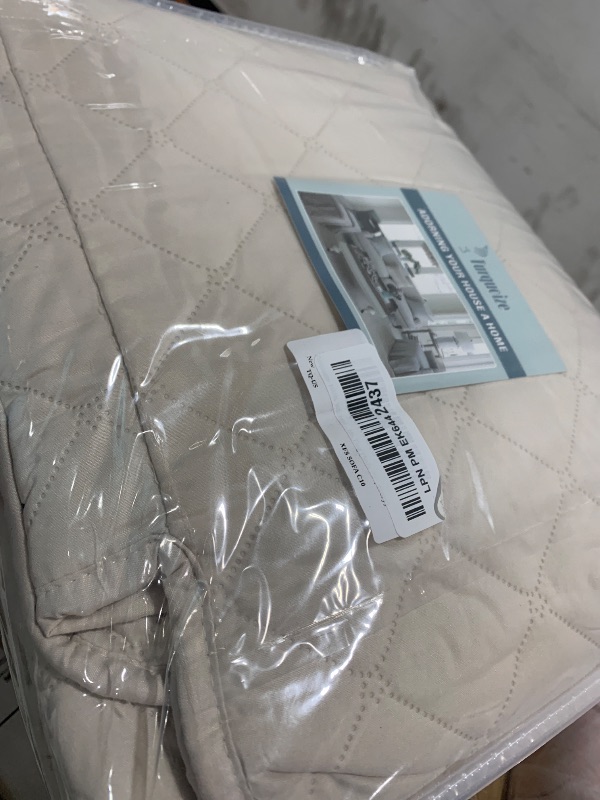 Photo 1 of Turquoize 100% Waterproof Sofa Covers Couch Cover Sofa Cover for Dogs Couch Protector Triple Non-Slip Sofa Slipcover for 3 Cushion Couch Furniture Protector for Pets, Kids,Dog (Sofa 70", Ivory)