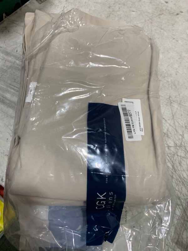 Photo 1 of 4 Piece Bed Sheet Set Queen Size - Comfy, Breathable & Cooling - Soft, Cozy Bedding Set w/ 8-16 Inch Deep Pockets - 1 Flat & 1 Fitted Sheet & 2 Pillowcases - Wrinkle Free and Fade Resistant - Wheat