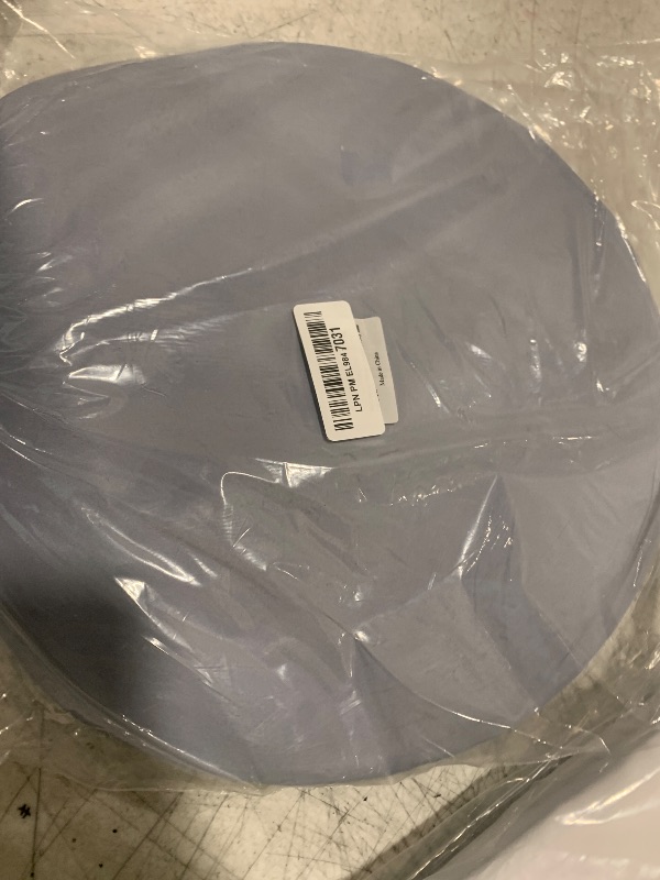 Photo 1 of SHACOS 100 PCS Round Paper Placemats 13 inch Disposable Paper Place Mats for Dinner Wedding Birthday Party Festival Table Decoration Indoor Outdoor, Dusty Blue
