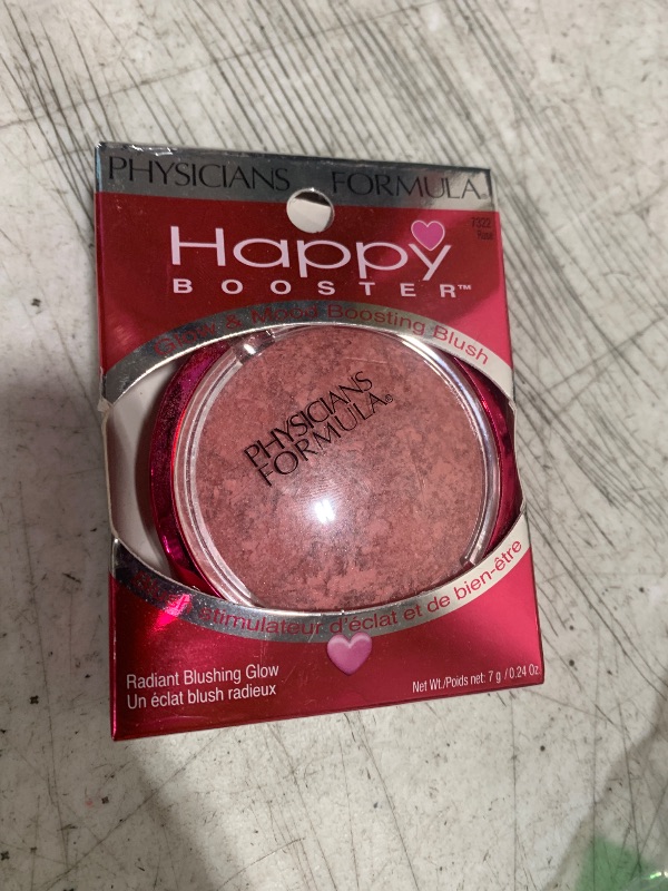 Photo 1 of Physicians Formula Happy Booster Glow & Mood Boosting Blush, Silky Smooth Formula, Hypoallergenic, Blends Easily with Radiant Finish – Rose