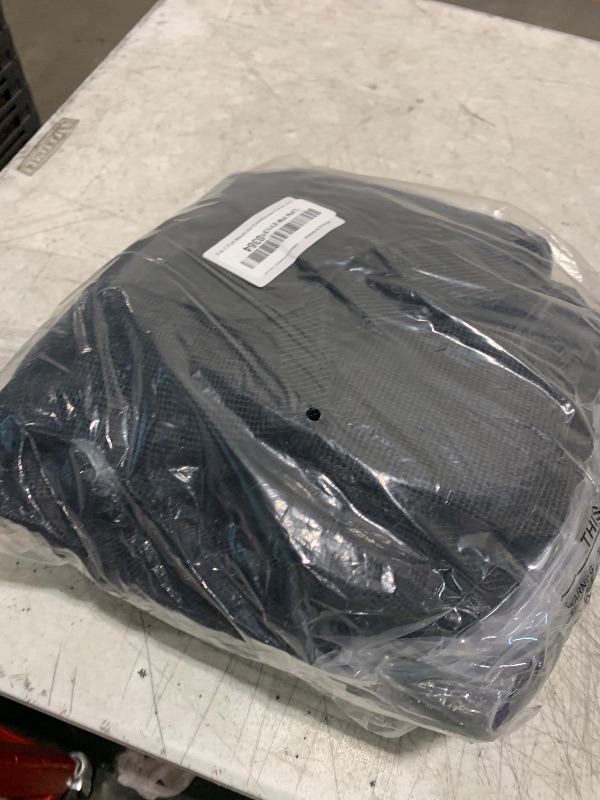 Photo 1 of ULTCOVER 2 in 1 Full Mesh with Waterproof Fabric Top Air Conditioner Defender Cover 34W x 34D x 32H inch for Outside AC Units All Seasons Use, Black