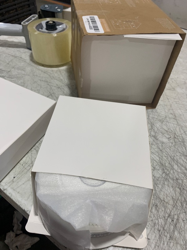 Photo 1 of Ecoey Wireless Interconnected Combination Smoke and Carbon Monoxide Detector with 10-Year Battery, Interlinked Fire and CO Alarm with Bilingual Voice Alerts and LED Indicators, A8612B-4R, 4 Packs