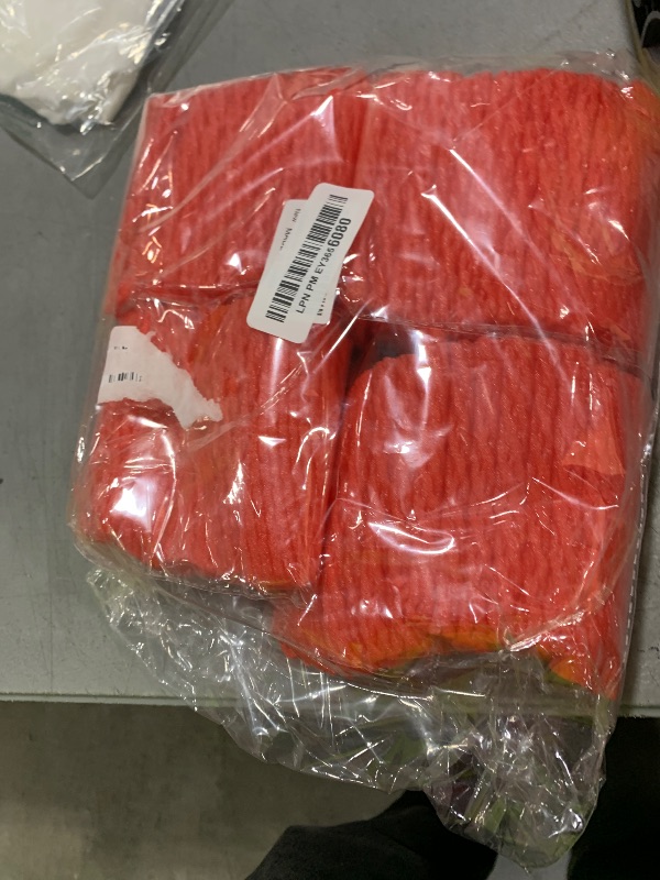 Photo 1 of 50 Pieces Fruit Protection Bags Foam Mesh Keep Safe Mesh Sleeves for Large Supermarkets, Fruit Shops (Red-10x6cm)