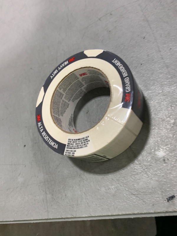 Photo 1 of 3M White Duct Tape, 1.88in x 45yd, 1 Roll, Heavy Duty Multi-Surface, Temporary Solutions for Sealing, Holding, and Reinforcing, Tear by Hand Vertically and Horizontally, Staple for Every Toolbox