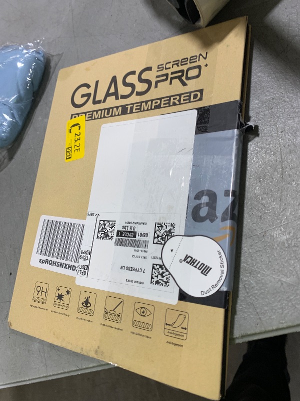 Photo 1 of Mothca Matte Glass Screen Protector for iPad Pro 11-inch M4 2024 (5th Gen) + Camera Lens Protector with Installation Frame, Anti-Glare & Anti-Fingerprint Tempered Glass, Smooth as Silk, Case Friendly