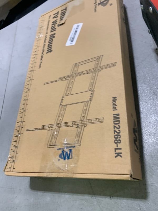 Photo 1 of Mounting Dream UL Listed TV Mount for Most 37-75 Inch TV, Universal Tilt TV Wall Mount Fit 16", 18", 24" Stud with Loading Capacity 132lbs, Max Vesa 600 x 400mm, Low Profile Flat Wall Mount Bracket