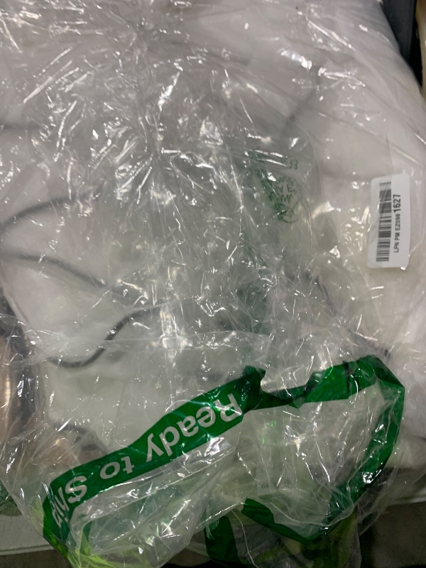 Photo 1 of Agfabric Plant Covers Freeze Protection with Zipper 108"x108" 0.9oz Plant Frost Protection Covers Garden Plant Cover Drawstring Bags Winter Frost Pests Protection,White