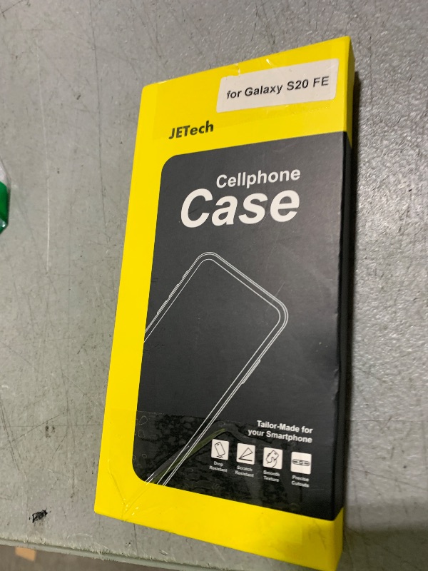 Photo 1 of JETech Slim Fit Case for Samsung Galaxy S20 FE 5G 6.5-Inch, Thin Phone Cover with Shock-Absorption and Carbon Fiber Design (Green)