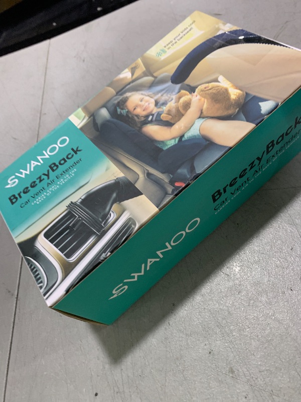 Photo 1 of Swanoo Car AC Vent Extender | Air Vent Hose for Backseat | Directs Cool or Hot Air to Kids & Pets | Universal Fit | Extends Up to 10 FT | AC Tube for Baby Car | Back Seat Air Conditioning | BreezyBack