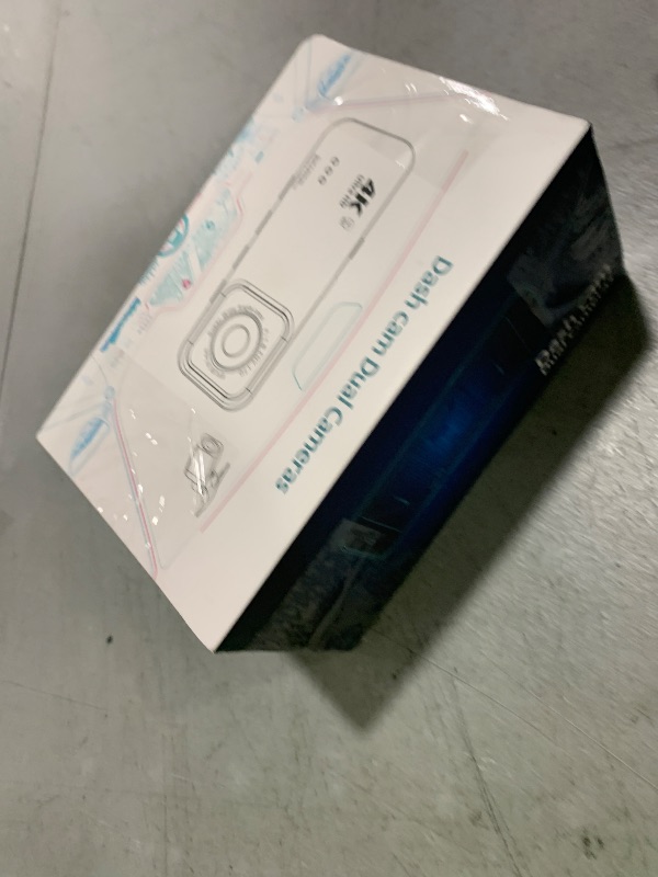 Photo 1 of Dash Cam Front and Rear, 4K+1080P Dual Dash Camera for Cars with 5G WiFi, Built-in 32GB Card, Night Vision, G-Sensor, 24H Parking Mode