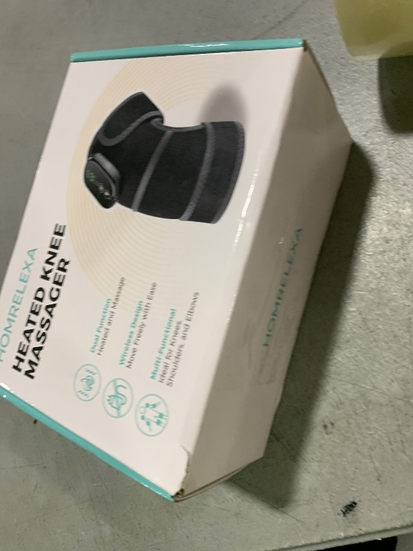 Photo 1 of Heated Knee Massager, 3 in 1 Knee Massager with Heat and Vibration, Heating Pad for Knee, Knee Heating Pad, Heated Knee Brace?1 pcs?