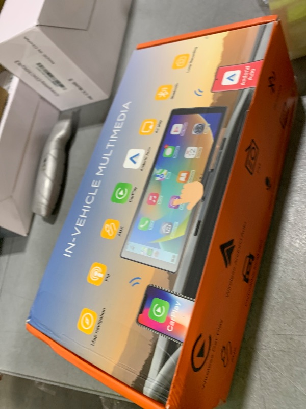 Photo 1 of Wireless Carplay Screen for Car,10.26 inch Portable Car Play & Android Auto Touch Screen,4K Front & Rear Backup Camera Car Stereo,Loop Recording,GPS, Voice Control,Mirror Link,FM,AUX for All Vehicles
