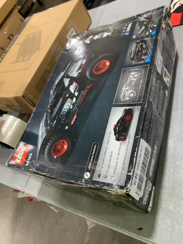 Photo 1 of LEGO Technic Audi RS Q e-tron 42160 Advanced Building Kit for Kids Ages 10 and Up, This Remote Controlled Car Toy Features App-Controlled Steering and Makes a Great Gift for Kids Who Love Engineering