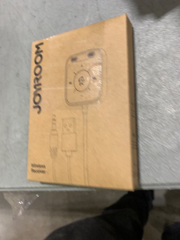 Photo 1 of JOYROOM Bluetooth 5.4 AUX Car Adapter[2025 Upgrade] [Stronger Dual Mics& Noise Cancellation] [Multifunction Button& Plug-and-Play] Bluetooth Receiver for Car Music/Hands-Free Calls/Stereo Audio, Black