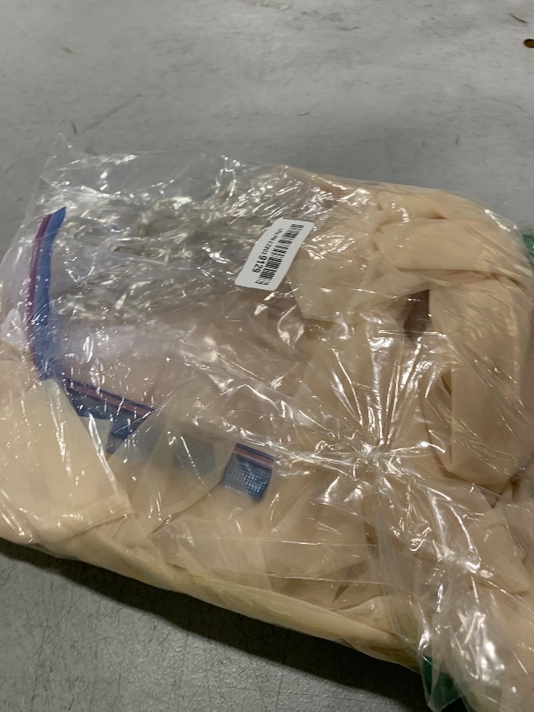 Photo 1 of 10x8ft Champagne Tulle Backdrop Curtain with Lights String for Parites, Sheer Photo Backdrop Curtains with Lights for Wedding Backdrop Ceremony Reception Bridal Shower Baby Shower Birthday Party