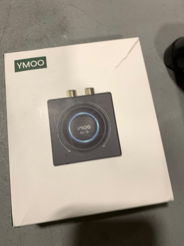 Photo 1 of YMOO B06T3 Bluetooth 5.3 Receiver, 100ft RCA Bluetooth Audio Adapter for 3.5mm Jack AUX HiFi Home Stereo/Speaker from Smartphone/Tablet/Laptop,Dual Link for Two Speakers,SBC AAC Audio