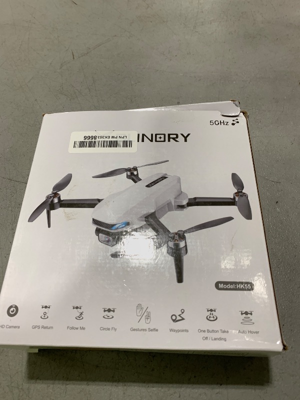 Photo 1 of GPS Drone with Camera for Adults, 2K HD FPV Drones with Auto Return, Follow Me, Circle Fly, Waypoint Fly, Stable Hover, Brushless Motor, Foldable 5G Transmission Remote Control Quadcopter