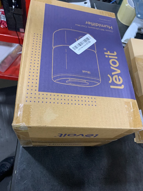 Photo 1 of LEVOIT Top Fill Humidifiers for Bedroom, 2.5L Tank for Large Room, Easy to Fill & Clean, 28dB Quiet Cool Mist Air Humidifier for Home Baby Nursery & Plants, Auto Shut-off and BPA-Free for Safety, 25H