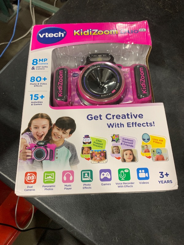 Photo 1 of VTech KidiZoom Duo Camera FX Kids Digital Dual Cameras, Pink