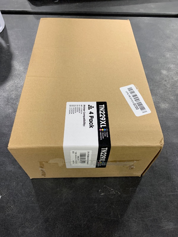 Photo 1 of TN229XL 229XL Toner Cartridges for MFC-L3780CDW HL-3280CDW Compatible Replacement with Brother TN229XL TN-229XL TN-229 TN229 Work with MFC-L3720CDW HL-L3220CDW HL-L3300CDW Printers (4 Pack, Bk/C/M/Y)