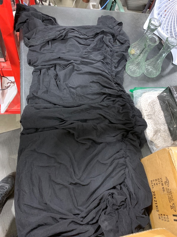 Photo 1 of xxl black scrunched dress