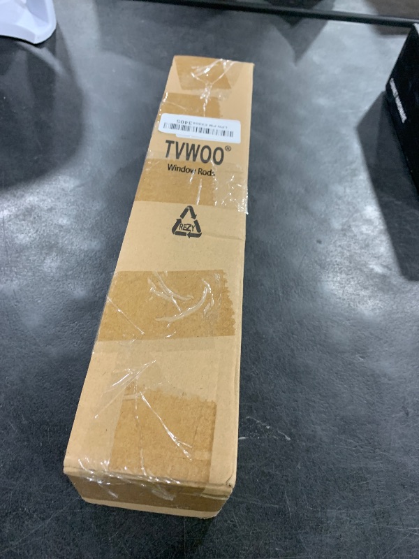 Photo 1 of TVWOO Black Wrap Around Curtain Rods:5/8" Small Blackout Adjustable Window Curtain Rod for Bedroom Kitchen Apartment Renter Friendly,Room Darkening Curved Drapery Rods Easy Install,Matte Black 28-60"