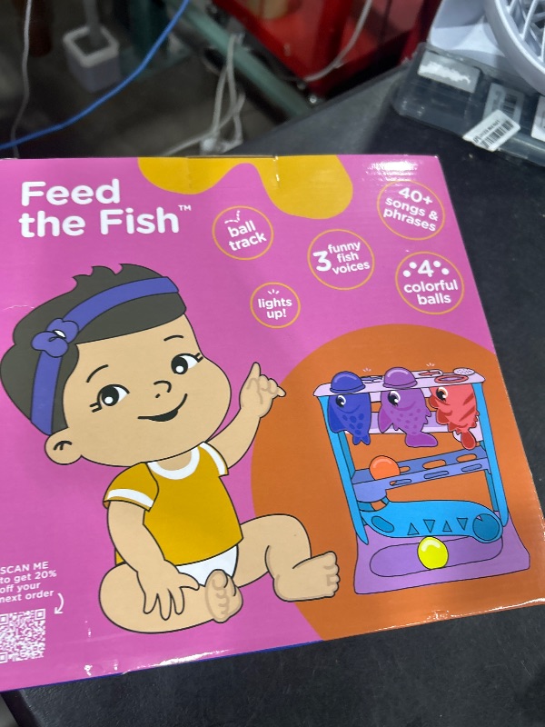 Photo 1 of Move2Play, Feed The Fish | Interactive Baby & Toddler Toy | 1, 2+ Year Old Gift & Birthday Present | Boys & Girls Babies Ages 6, 7, 8, 9, 10, 12, 18, 24+ Months Old
