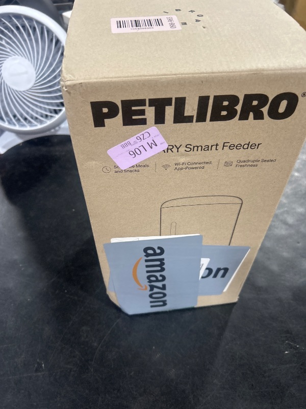 Photo 1 of PETLIBRO Automatic Cat Feeder, 5G WiFi Automatic Dog Feeder with Freshness Preservation, 5L Timed Cat Feeder with Low Food Sensor, Up to 10 Meals Per Day, Granary Pet Feeder for Cats, Black