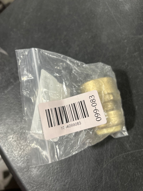 Photo 1 of 1 PIECE XFITTING 3/4" PUSH FIT X 1" FEMALE NPT/FNPT ADAPTER, CERTIFIED TO NSF ANSI61 - BRASS, PLUMBING FITTING FOR COPPER, PEX, CPVC